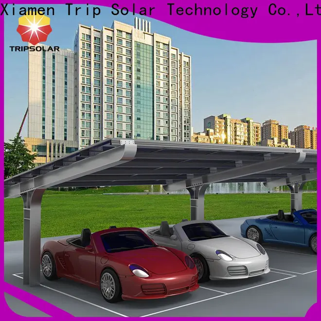 TripSolar solar panel carport factory 1