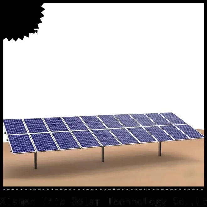 Latest ground mount solar racking systems for business 1