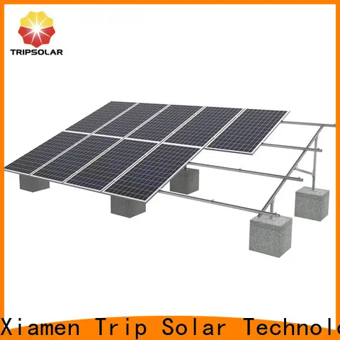 TripSolar Latest ground mount solar structures for business 1