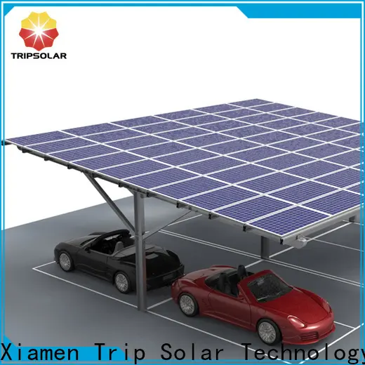 TripSolar solar pv carport factory 1