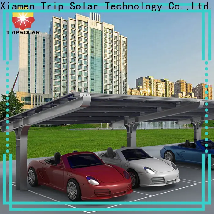 TripSolar Custom solar car park canopy company 1