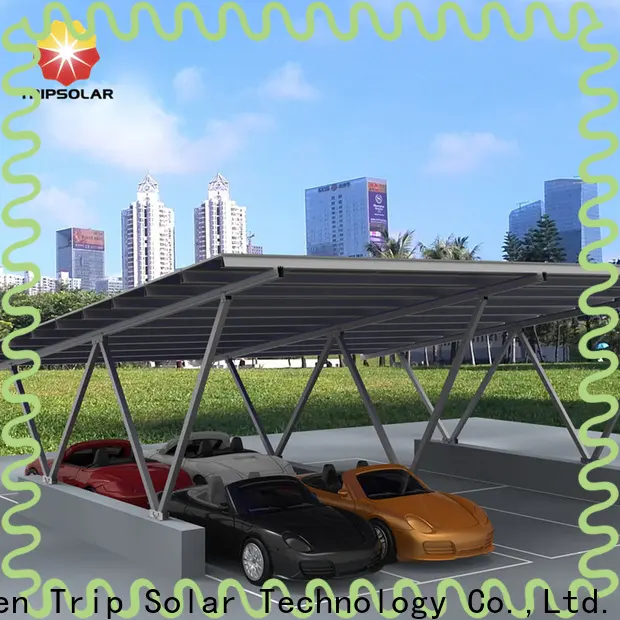 TripSolar solar panel carport factory1 1