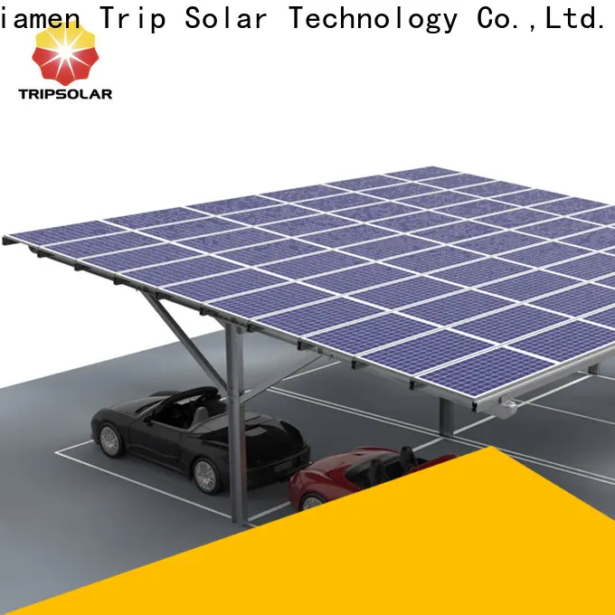 TripSolar Top carport solar factory 1