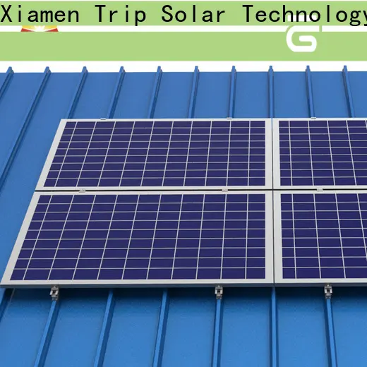 TripSolar Custom roof solar mounting for business 1