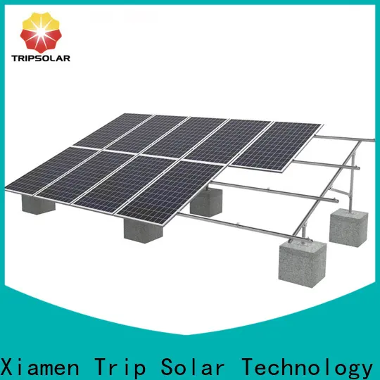 TripSolar ballasted ground mount solar racking Suppliers 1