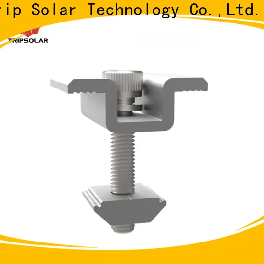TripSolar Top frameless solar panel mounting clamps for business 1