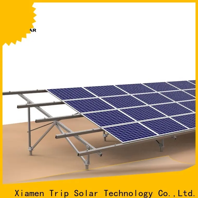 TripSolar Custom aluminium solar ground mounting system factory 1