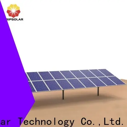 TripSolar solar panel ground mount for business 1