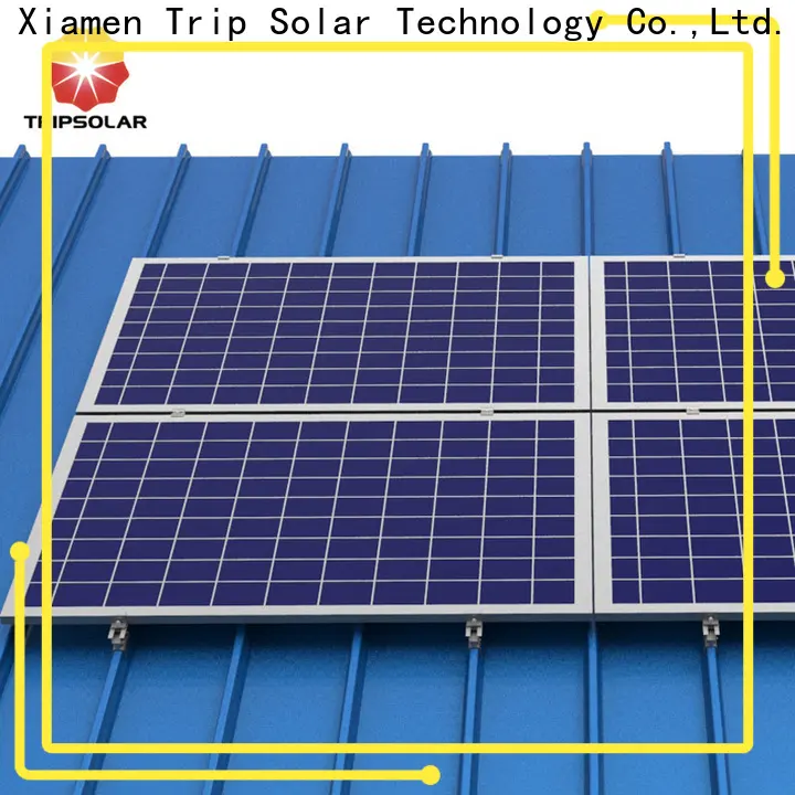 TripSolar Custom adjustable solar roof mount company 1