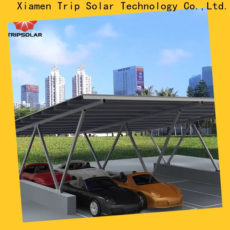 New solar roof carport factory 1
