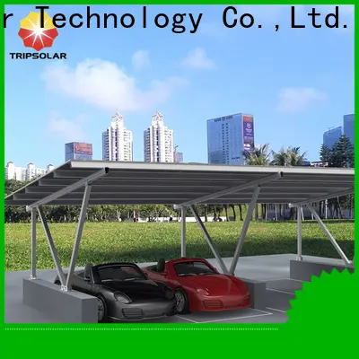 TripSolar carports with solar panels factory 1