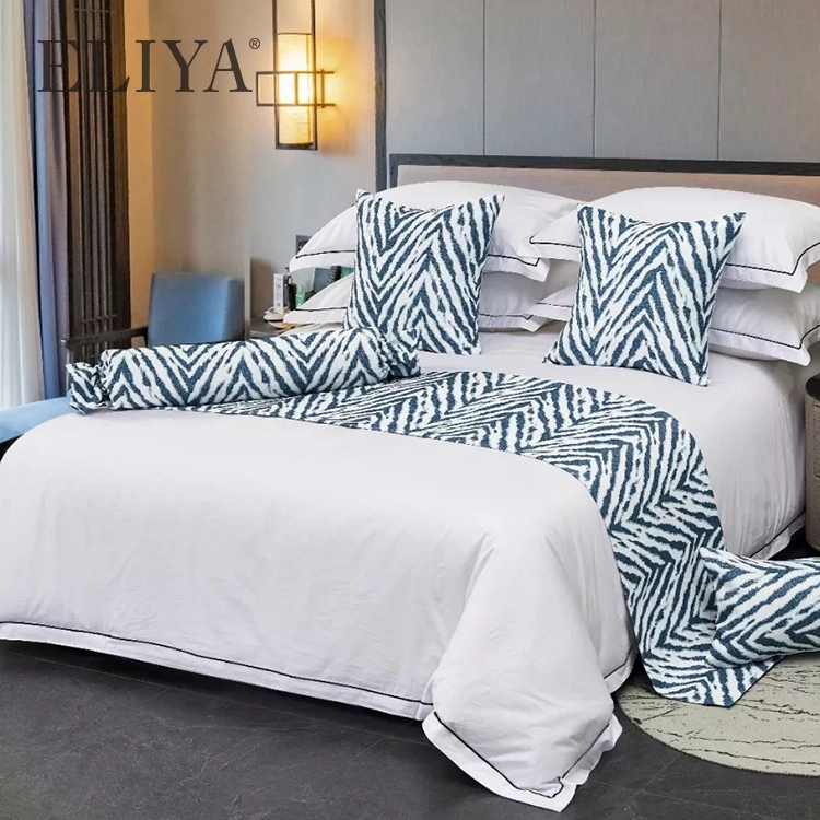 Custom Luxury King Size Bed Runner for Hotel 7