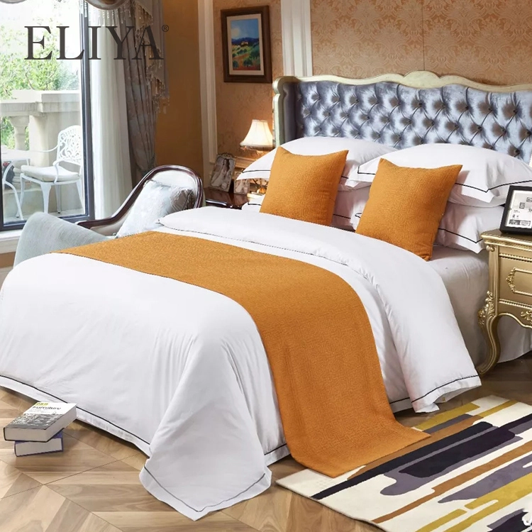 Custom Luxury King Size Bed Runner for Hotel 3