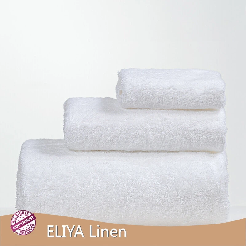 ELIYA New White Hotel Towels 100 Sets for Bathroom Linen 1