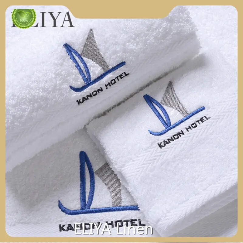 Toallas de marca de colección de hoteles ELIYA Toallas de marca Hotel Collection OEKO-TEX 100 Empresa 1
