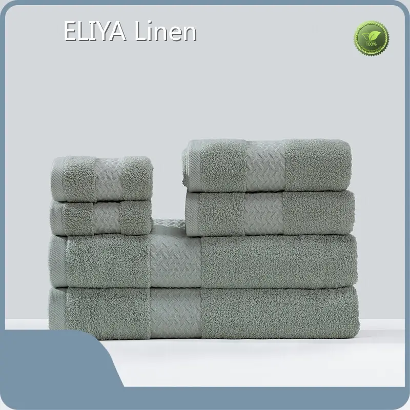 450-650 g/m² ELIYA Draps de bain de collection d'hôtel d'OEM de L/C ELIYA 1