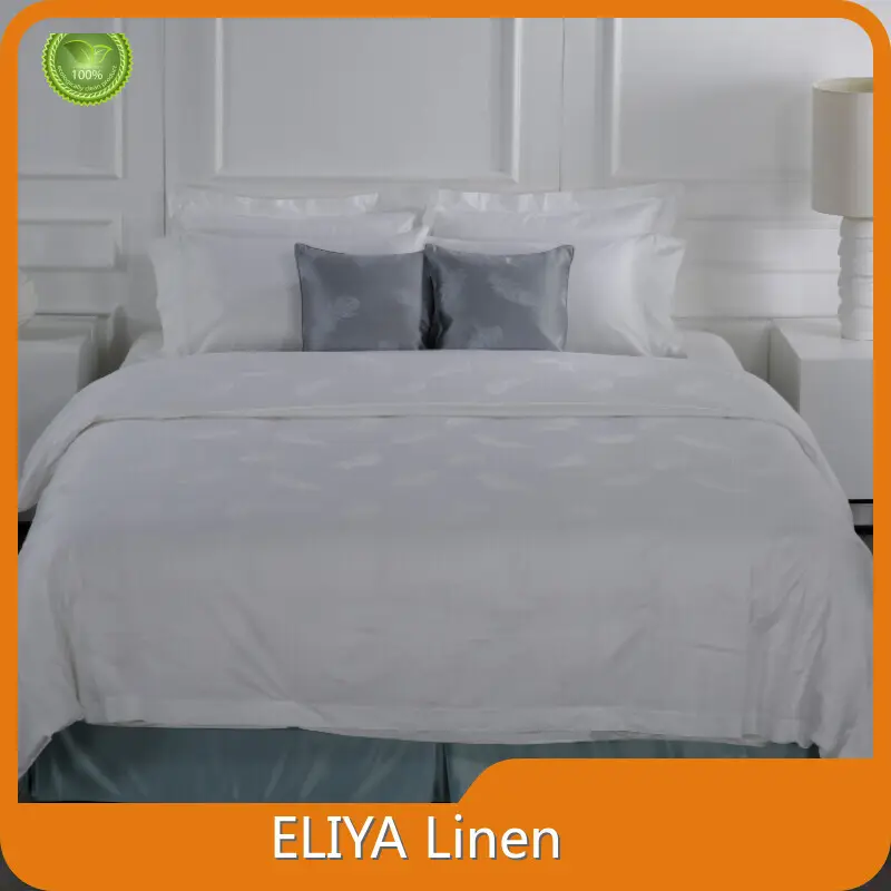 Venta al por mayor Lino blanco liso del hotel ELIYA Marca 1