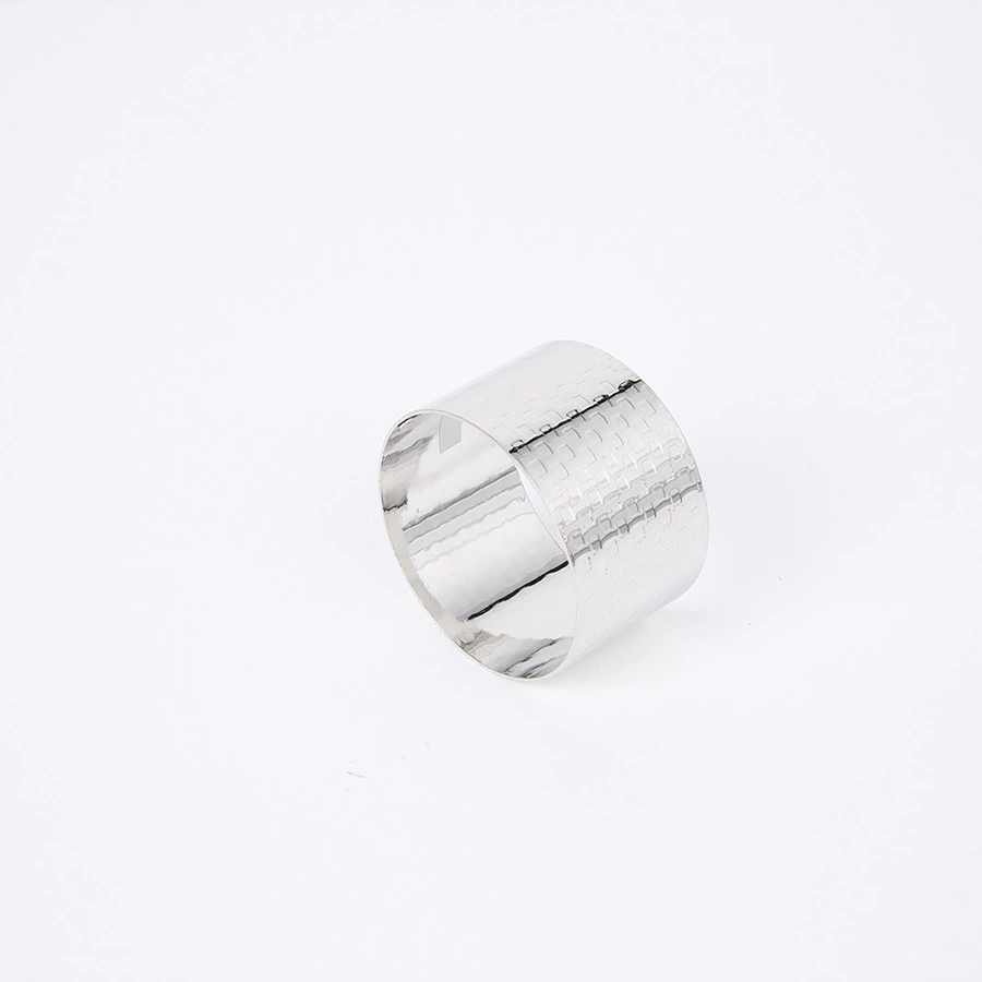 ELIYA Metal Napkin Ring/Silver Napkin Ring/Flower Napkin Ring 1