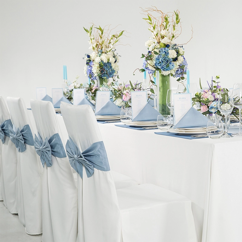 Nappe de table de banquet d'hôtel personnalisée Eliya 1