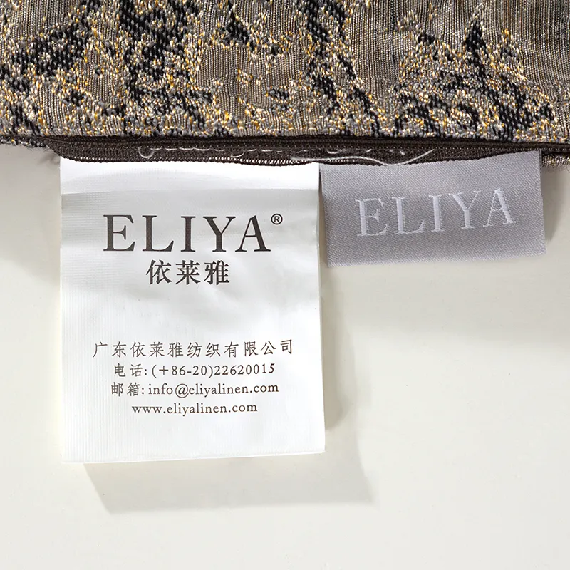 Logo personnalisé de coussins de lit d'hôtel de Guangdong 1000 (Min. Ordre: 50 pièces) ELIYA Marque 7