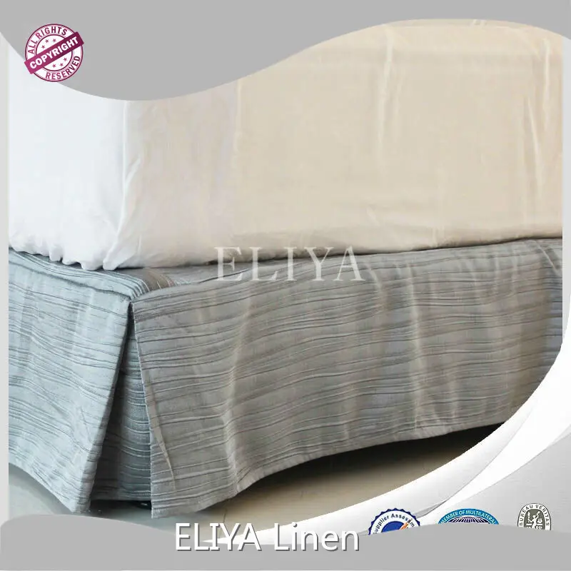 Falda de cama de colección de hotel Transporte marítimo de Guangdong Fabricación de falda de cama de colección de hotel 1
