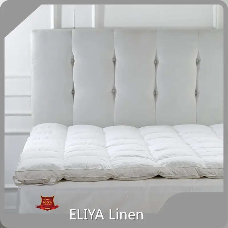 Hilton Hotel Mattress Topper Vacuum Compress ELIYA Brand Hilton Hotel Mattress Topper 1