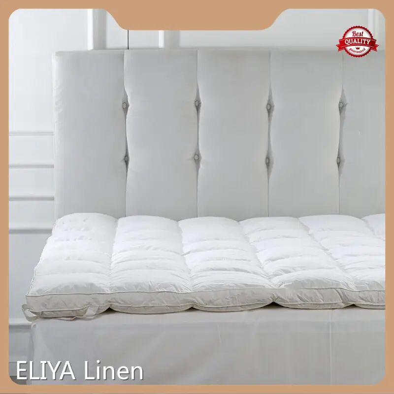 ELIYA Cubrecolchón para suite de hotel L-1223-09 - ELIYA Lino 1