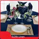 ELIYA Manteles individuales de tela para mesa de comedor ELIYA para comedor 1