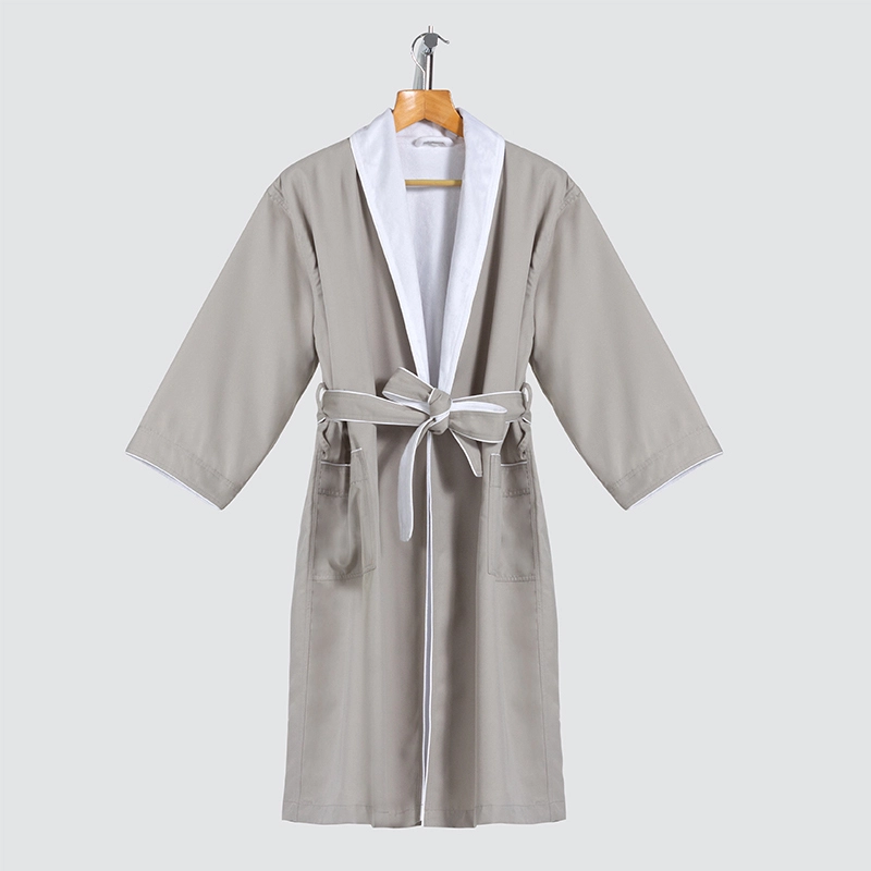 ELIYA Robe Bathrobe Cotton Hotel Robes Custom Long Waffle White Bath Robe Hotel 1