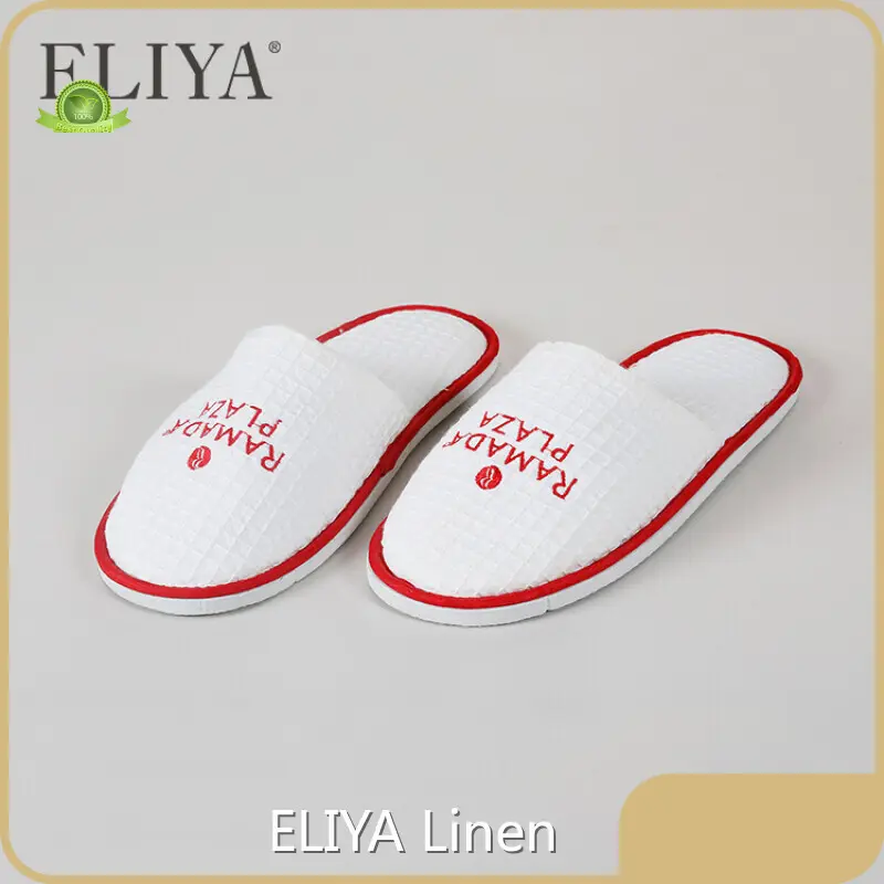 ELIYA Proveedores de pantuflas tipo gofre blancas para baño de hotel Sí 1
