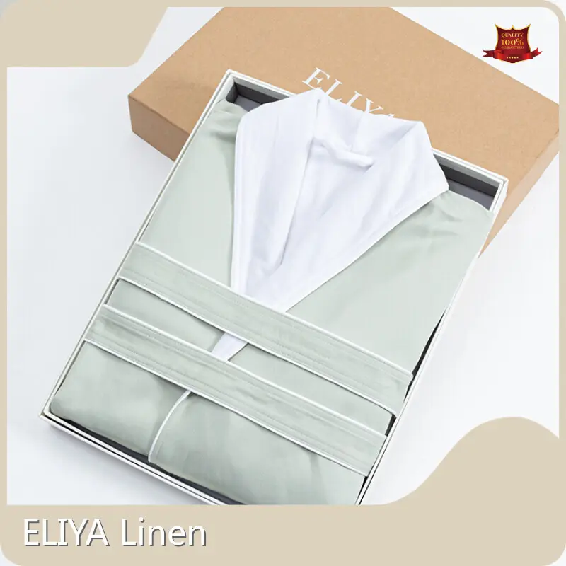Batas de felpa estilo hotel 100% algodón ELIYA 1