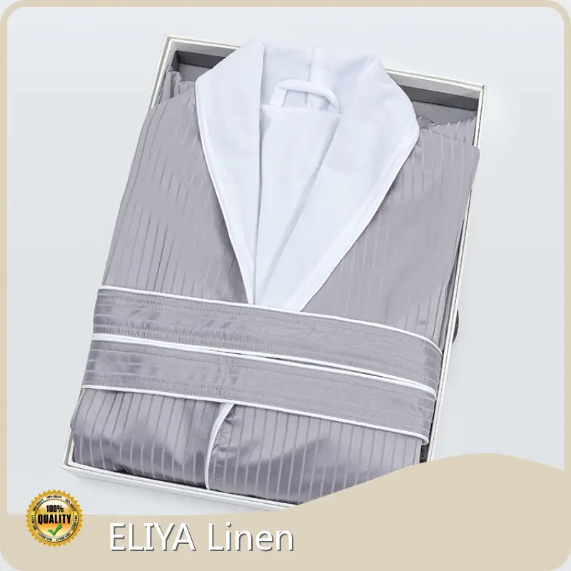 ELIYA Albornoz del Hotel Plaza Proveedores de material de terciopelo de algodón 100% natural 1