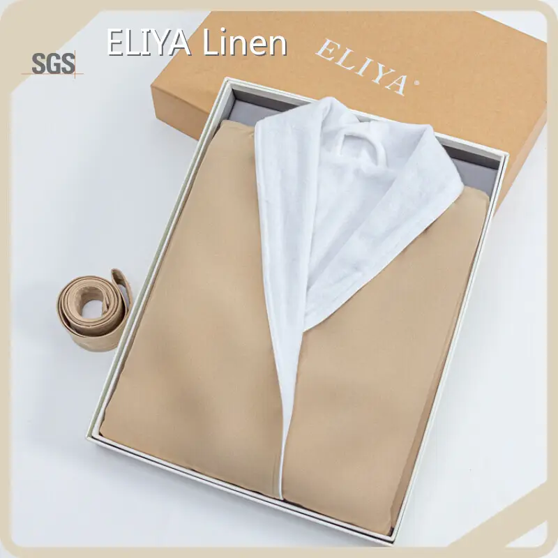 Vente de robes de chambre d'hôtel en velours de coton 100% naturel - pour les invités - ELIYA 1