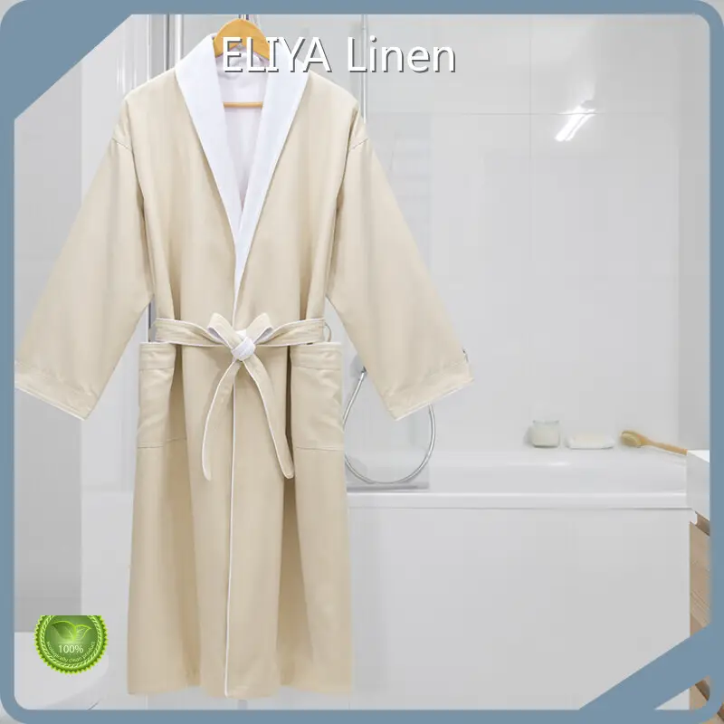 Albornoces Tophotel tejido tipo gofre ELIYA Fabricación 1