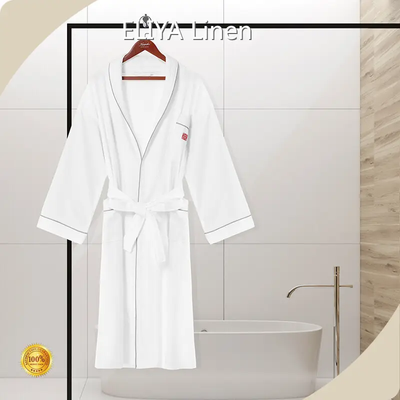 Bata de microfibra personalizada con forro de rizo ELIYA ELIYA Marca 1