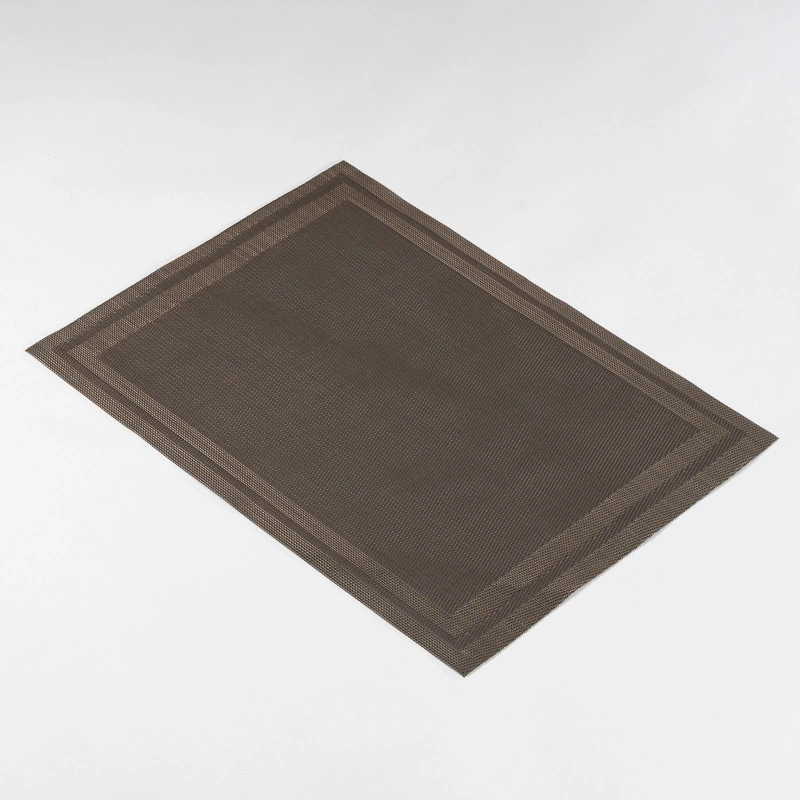 مفارش أطباق PVC سهلة التنظيف مع حدود زخرفية