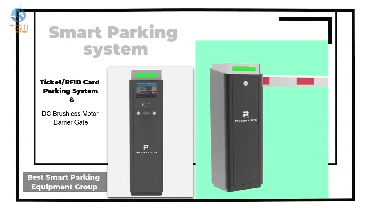 Nuevo sistema de estacionamiento con tarjeta RFID/boleto
