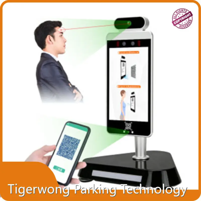 Shenzhen Automatic Turnstile, Pass Management Vertical Module នៃការវាស់សីតុណ្ហភាព & Fac 1