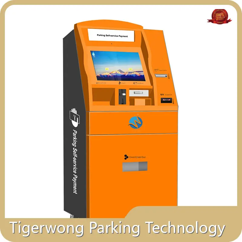 Thanh toán tùy chỉnh Bãi đậu xe Thay đổi cổng rào chắn Bãi đậu xe Tigerwong 1