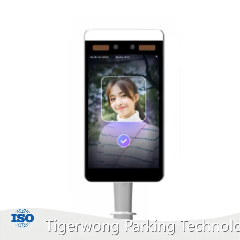Tigerwong Parking Full Height Turnstile Barrier TW-8236G / 8-inch Ultra-thin Face Recognition  1