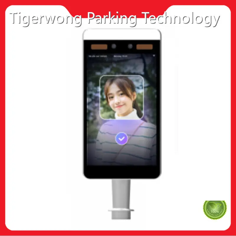 Double Turnstile 8-inch Ultra-thin Face Recognition Body Temperature Terminal - ឡានក្រុង  1
