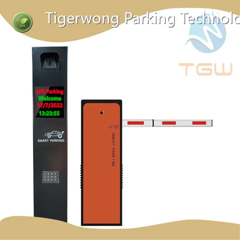 ម៉ាក Tigerwong Parking Brand 1set ពណ៌ ភាសា មុខងារប្រព័ន្ធគ្រប់គ្រងការទទួលស្គាល់មុខនាង 1
