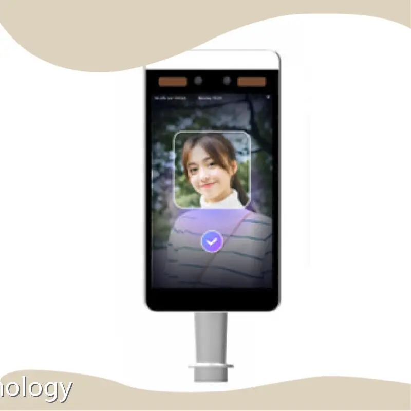 Thiết kế tùy chỉnh TW-8236G Hộp vé đỗ xe Tigerwong Đỗ xe Nhận dạng khuôn mặt siêu mỏng 8 inch 1