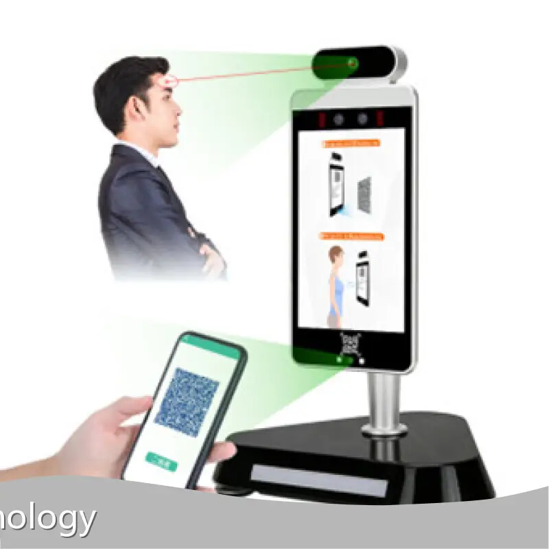 TGW-1081D Pass Management ម៉ូឌុលបញ្ឈរនៃរង្វាស់សីតុណ្ហភាព & Face Recognition ID Car...-1 1