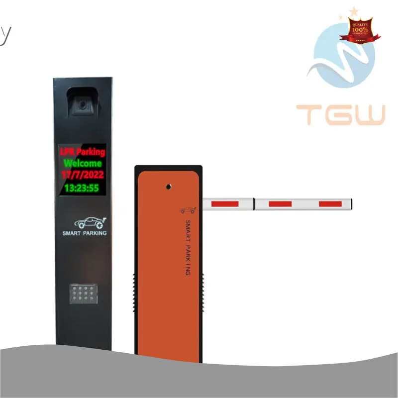 យន្តការរនាំងពុះរបស់ចិន 220V / 110V ± 10% Boom Barrier Mechanism Tiger Wong Parking Brand 1