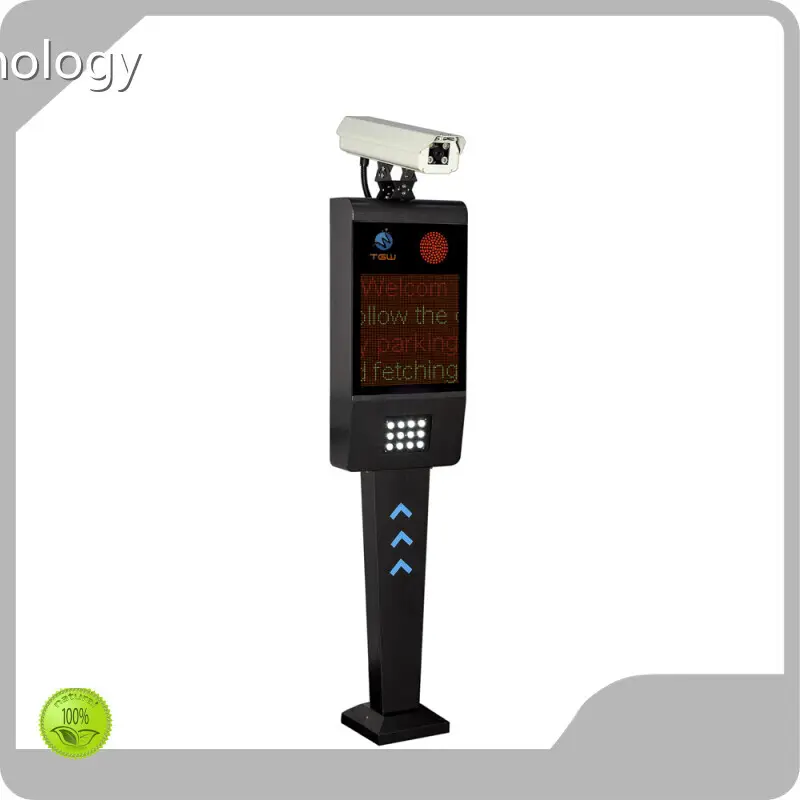Easy-to-useArm Boom Barrier Four Lines Display Tigerwong Parking Brand 1