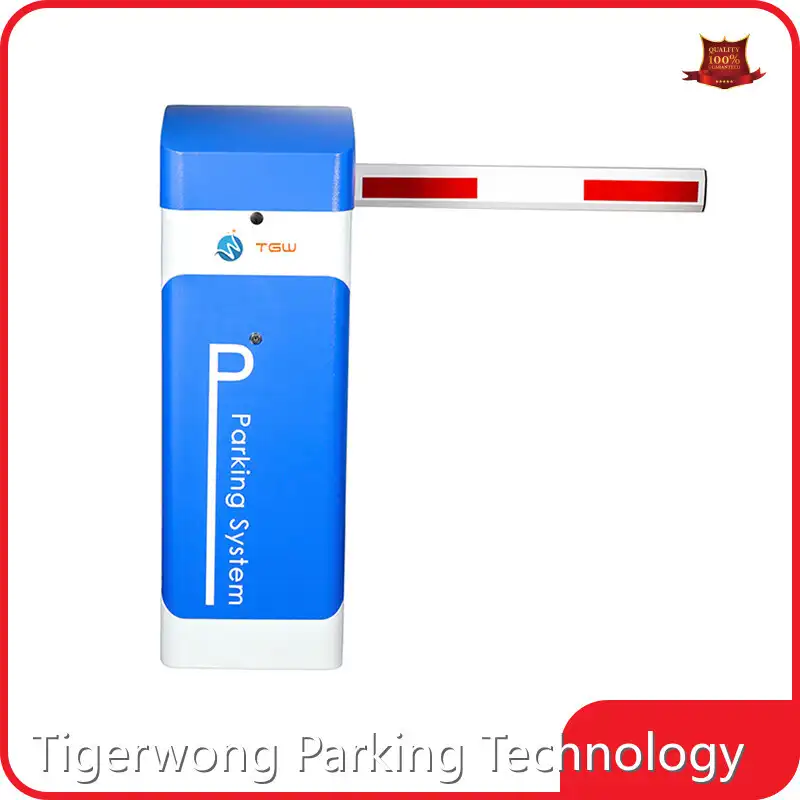 コーポレートオフィス LPR およびカード管理 高品質ブームバリアコントローラー Tigerwong パーキング製自動駐車ブームゲート 1