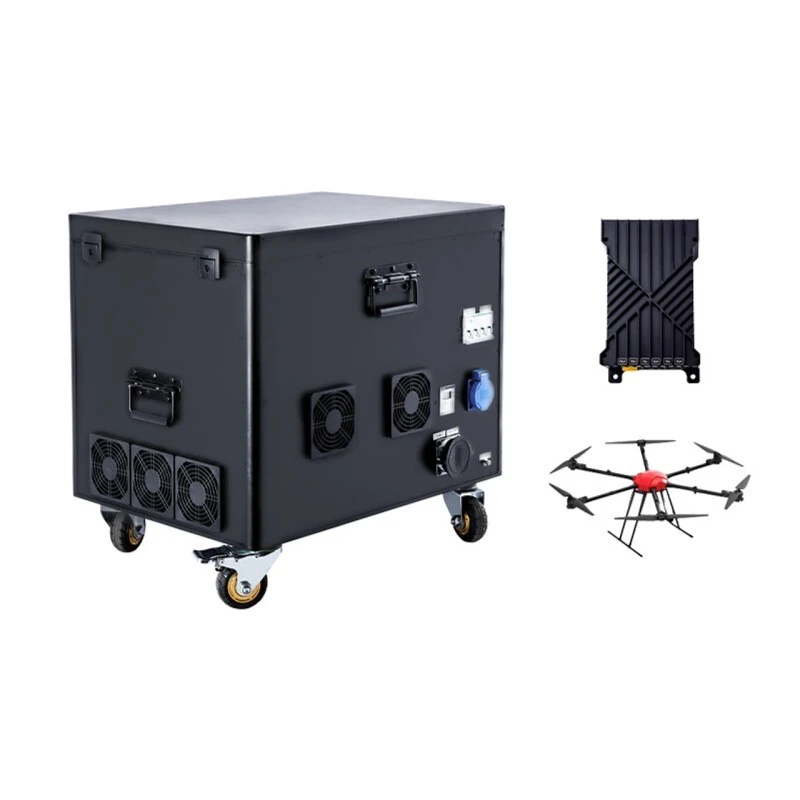 Système d'alimentation en drone à haut niveau de haute puissance 300m Altitude maximale UT35 / 60/80/100 /200 1