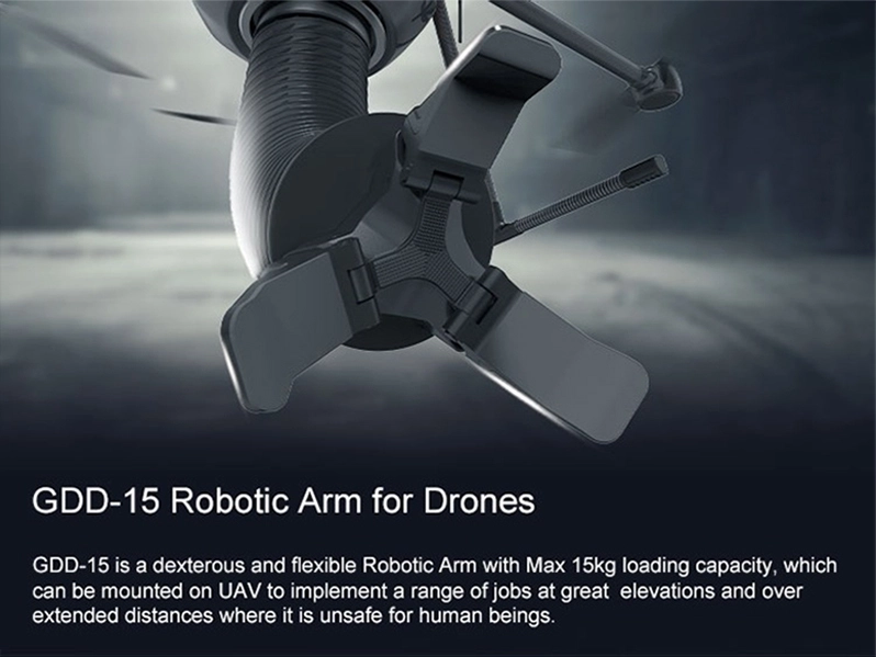 Braccio robotico drone DJI