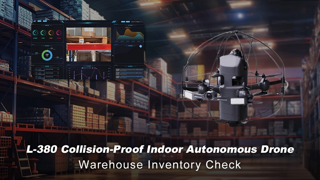 L-380 3D LiDAR Indoor Drone with Smart Docking Station for Smart Inventory Tasks 1